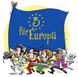 3 für Europa im Klabunt